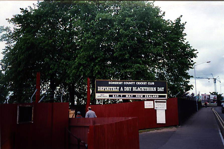 Outside Taunton Ground 1994